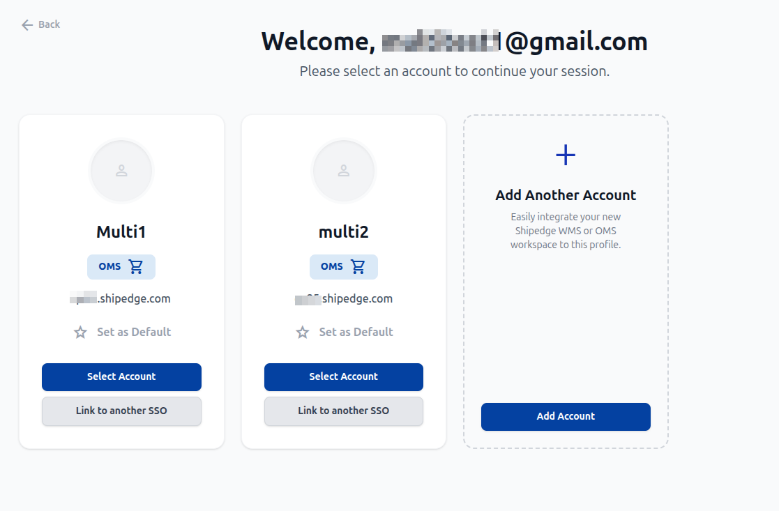 Managing Accounts