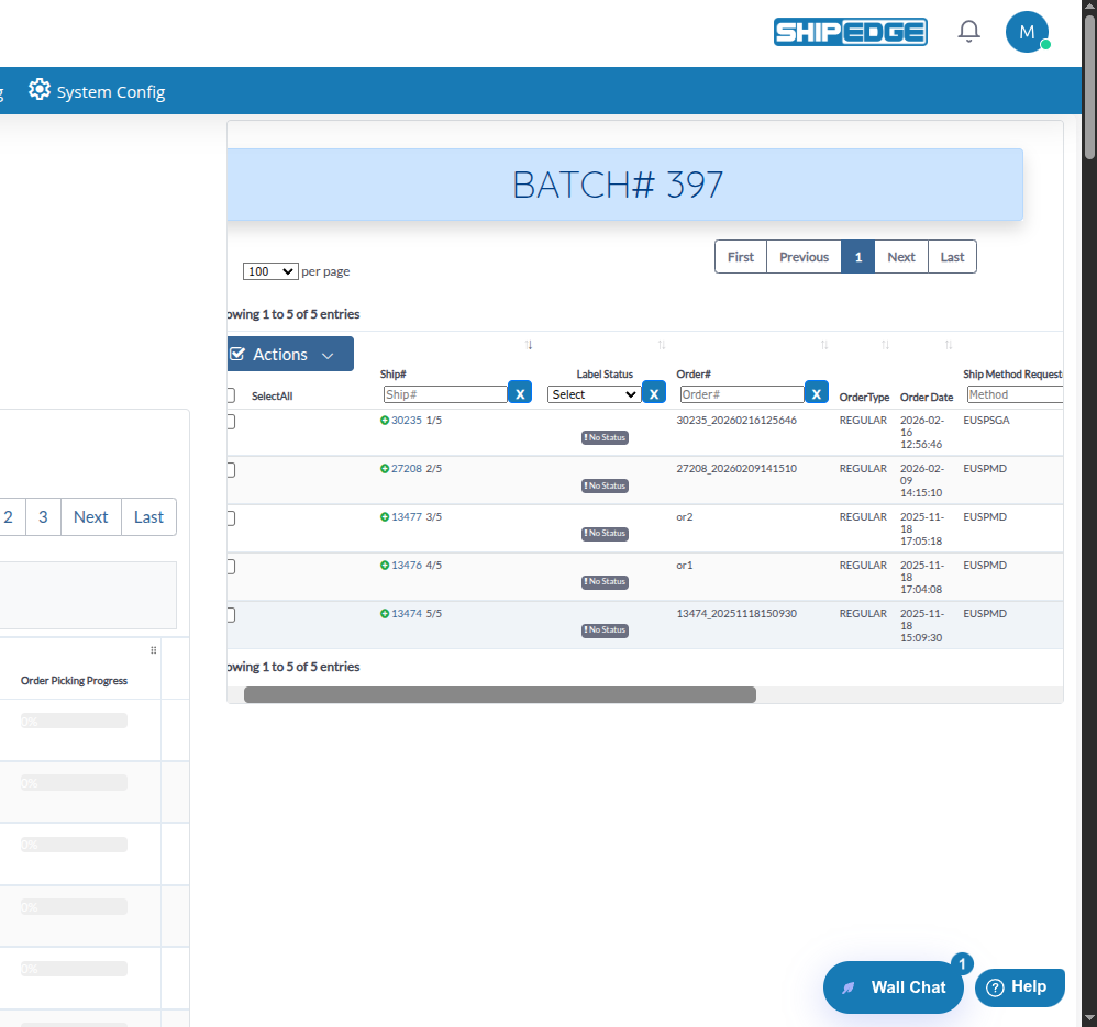 Viewing Batch Details